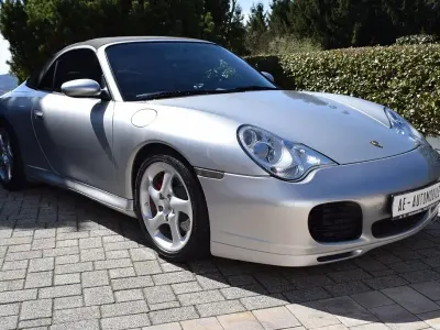 Usata Porsche 911 Carrera 4S Cabriolet 320 CV (235 kW) 2004 Argento Cabrio