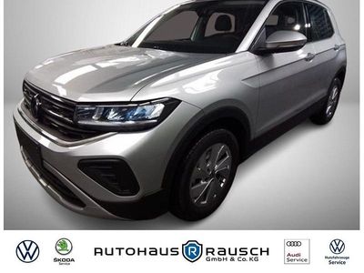 Gebraucht VW T-Cross IQ Drive 95 PS (69 kW) 2024 Silber SUV
