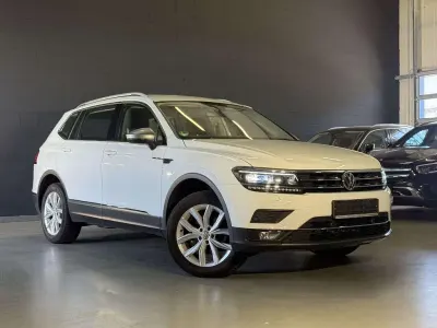 Gebraucht VW Tiguan Allspace Highline 150 PS (110 kW) 2021 Pure white SUV
