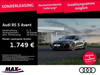 Neu Audi RS5 Ambiente 639 PS (469 kW) 2026 Grün Kombi