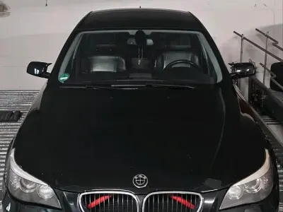 Używany BMW 520 177 KM (130 kW) 2008 Czarny Sedan/Limuzyna