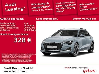 Pfeilgrau perleffekt Gebraucht 2025 Audi A3 Sportback e-tron Advanced Plus Kleinwagen | 39.300 €