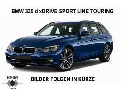 Begagnad BMW 335 Sport Line 313 HK (230 kW) 2018 Blå Kombi