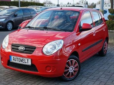 Gebraucht Kia Picanto Start 65 PS (47 kW) 2009 Rot Kleinwagen