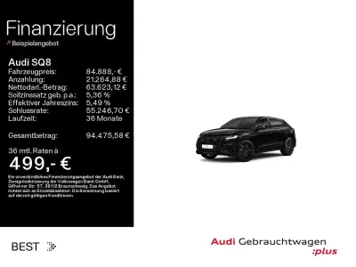 Gebraucht Audi SQ8 Competition 507 PS (372 kW) 2023 Mythosschwarz metallic SUV