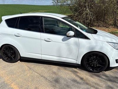 Gebraucht Ford C-MAX Titanium 150 PS (110 kW) 2018 Weiß Van / Kleinbus
