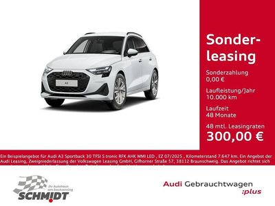 Gebraucht Audi A3 Sport 116 PS (85 kW) 2025 Gletscherweiß metallic Limousine