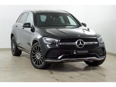 Obsidianschwarz lack (metallic) Gebraucht 2020 Mercedes GLC400d AMG SUV | 38.800 € (Fairer Preis)