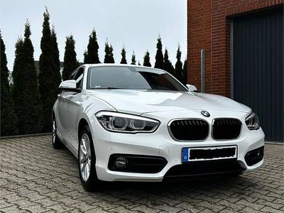 Gebraucht BMW 116 Sport Line 116 PS (85 kW) 2017 Weiß Kleinwagen