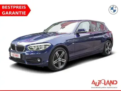 Gebraucht BMW 118 Sport Line 136 PS (100 kW) 2017 Blau Kleinwagen