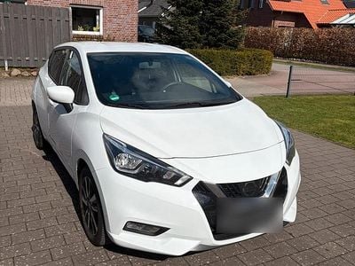 Gebraucht Nissan Micra N-Way 72 PS (52 kW) 2018 Weiß Kleinwagen