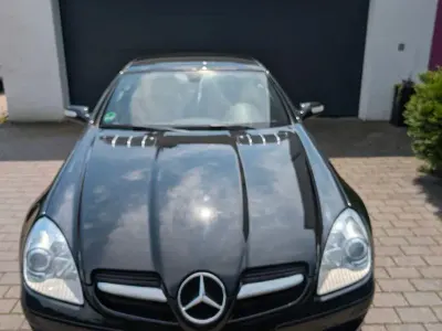 Gebraucht Mercedes SLK200 163 PS (119 kW) 2006 Schwarz Cabrio