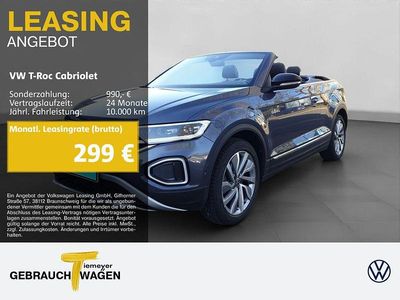 Gebraucht VW T-Roc Cabriolet Goal 150 PS (110 kW) 2025 Grau Cabrio
