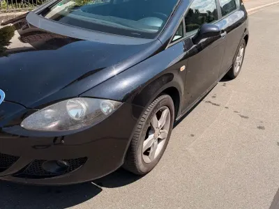 Gebraucht Seat Leon 102 PS (75 kW) 2008 Schwarz Kleinwagen