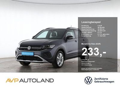Rauchgrau Gebraucht 2025 VW T-Cross Goal SUV | 23.230 € (Guter Preis)