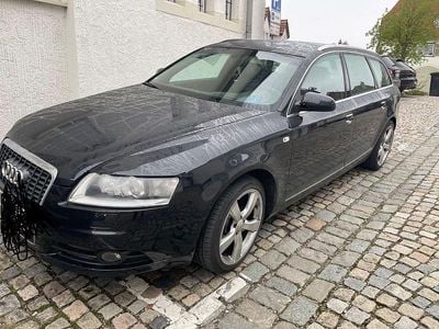 Usado Audi A6 S-Line 140 HP (102 kW) 2008 Preto Carrinha