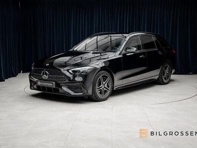 Schwarz Gebraucht 2023 Mercedes C300e AMG Limousine | 37.366 € (Guter Preis)