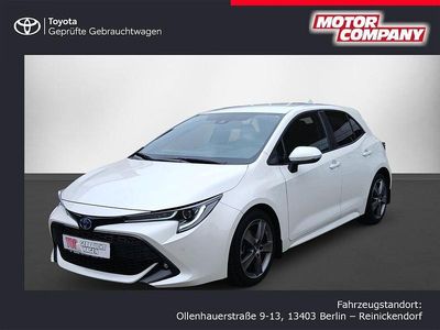 Gebraucht Toyota Corolla Hybrid Club 122 PS (89 kW) 2019 Weiß Limousine