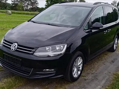 Gebraucht VW Sharan 150 PS (110 kW) 2017 Schwarz Van / Kleinbus