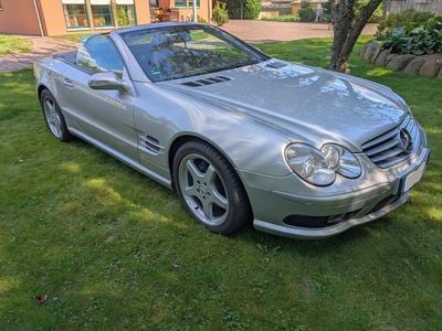 Gebraucht Mercedes SL500 AMG 306 PS (225 kW) 2002 Silber Cabrio