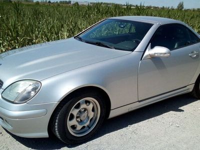 gebraucht Mercedes SLK200 Merc. CabrioKompressor silber