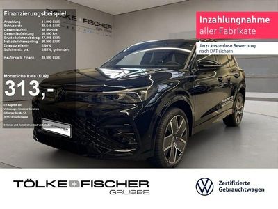 Gebraucht VW Tiguan R-line 150 PS (110 kW) 2025 Schwarz SUV