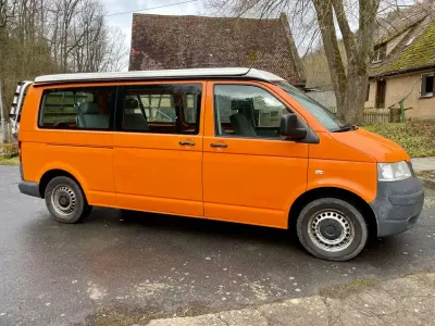 Usata VW Transporter 131 CV (96 kW) 2009 Arancione Furgone