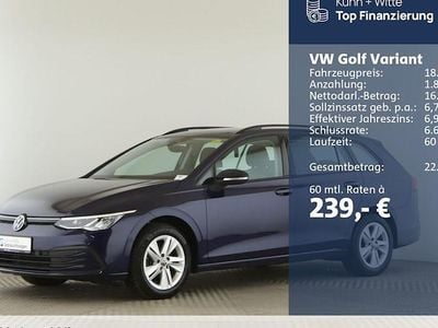Gebraucht VW Golf VIII Life 116 PS (85 kW) 2021 Blau Kombi