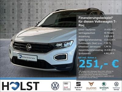 Gebraucht VW T-Roc United 116 PS (85 kW) 2021 Weiß SUV