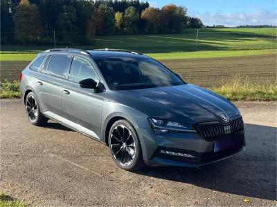 Gebraucht Skoda Superb SportLine 286 PS (210 kW) 2018 Grau Kombi