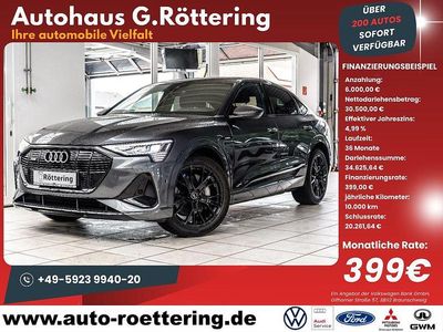 Gebraucht Audi e-tron Sportback S-Line 300 kW (408 PS) 2022 Grau SUV