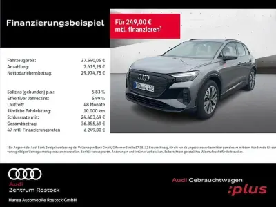 Używany Audi Q4 e-tron Performance 150 kW (204 KM) 2024 Szary SUV