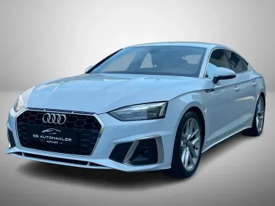 Używany Audi A5 Sportback S-Line 204 KM (150 kW) 2021 Biały Hatchback