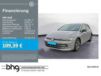 Gebraucht VW Golf VIII 116 PS (85 kW) 2025 Grau Limousine