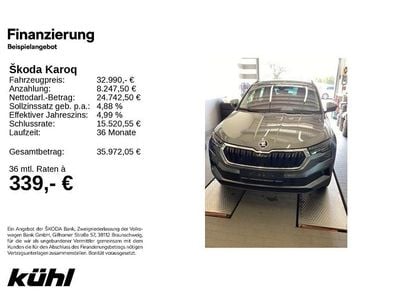 Second-hand Skoda Karoq Selection 150 CP (110 kW) 2025 Gri SUV