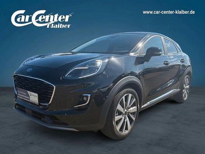 Gebraucht Ford Puma Titanium X 125 PS (91 kW) 2021 Obsidianschwarz SUV