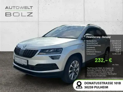 Gebraucht Skoda Karoq Clever 150 PS (110 kW) 2021 Brillantsilber metallic SUV