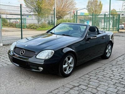 Usata Mercedes SLK230 197 CV (144 kW) 2001 Nero Cabrio