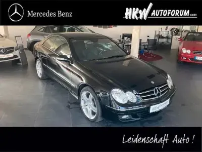 Brugt Mercedes CLK200 Avantgarde 184 HK (135 kW) 2008 Sort Coupe