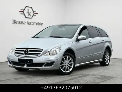 Używany Mercedes R500 306 KM (225 kW) 2006 Srebrny Minivan