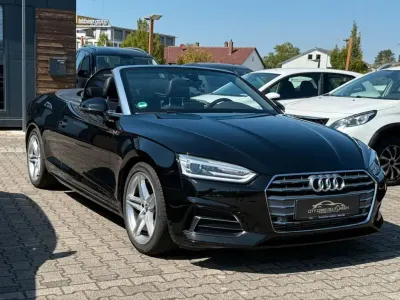 Gebraucht Audi A5 Cabriolet S-Line 190 PS (139 kW) 2019 Schwarz Cabrio