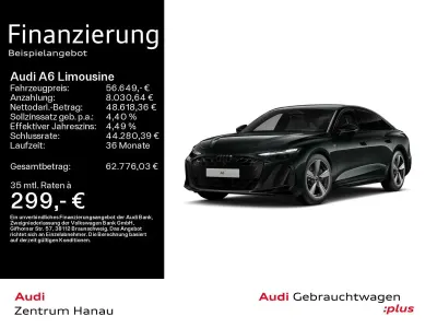 Gebraucht Audi A6 S-Line 367 PS (269 kW) 2025 Mitternachtsgrün metallic Limousine