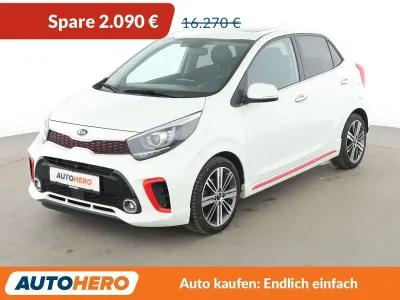 Brugt Kia Picanto GT-Line 84 HK (61 kW) 2020 Hvid Hatchback