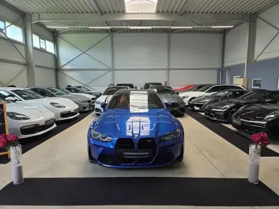 Gebraucht BMW M4 Performance 480 PS (353 kW) 2020 Portimao blau metallic Coupé