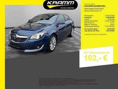 Gebraucht Opel Insignia Business Innovation 170 PS (125 kW) 2015 Blau Kleinwagen