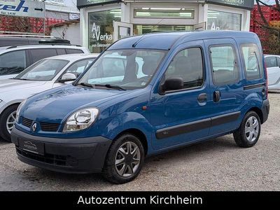 Gebraucht Renault Kangoo Expression 95 PS (69 kW) 2003 Blau Van / Kleinbus
