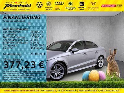 Gebraucht Audi A3 S-Line 116 PS (85 kW) 2019 Silber Limousine