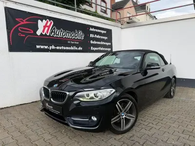 Gebraucht BMW 220 Sport Line 190 PS (139 kW) 2017 Schwarz Cabrio