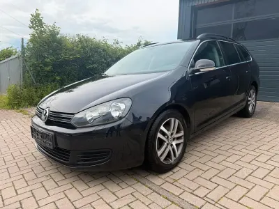 Gebraucht VW Golf VI 122 PS (89 kW) 2010 Schwarz Kleinwagen