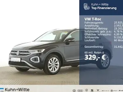 Occasion VW T-Roc Style 150 ch (110 kW) 2022 Noir SUV
